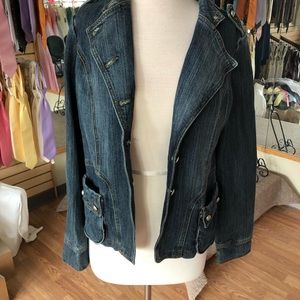 Blue Jean jacket size Large for women